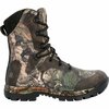 Rocky Lynx 1000G Insulated Outdoor Boot, MOSSY OAK COUNTRY DNA, M, Size 10 RKS0627